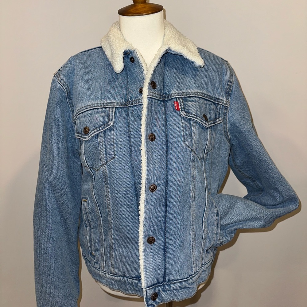 Levi's Women's Original Sherpa Trucker Jacket Size Large